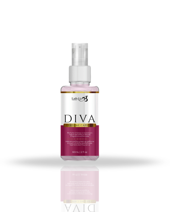 PERFUME CAPILAR DIVA LADY LIZ - 60ML
