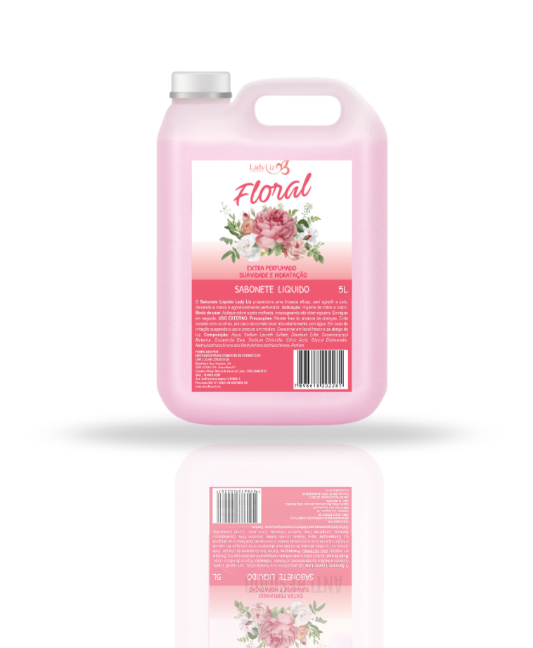 SABONETE FLORAL LADY LIZ - 5L