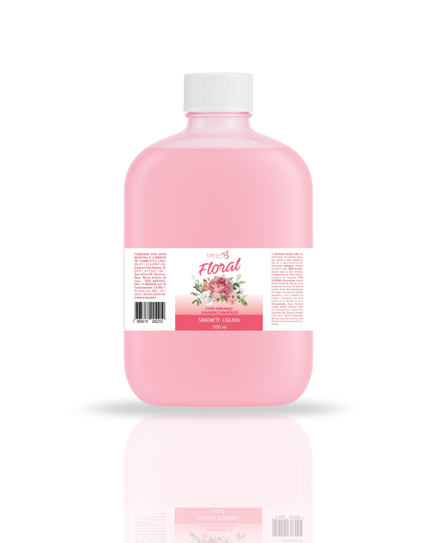 SABONETE FLORAL LADY LIZ - 500ML