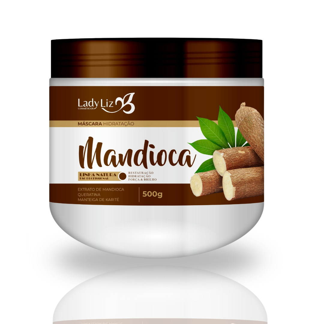 MÁSCARA HIDATAÇÃO MANDIOCA - 500G