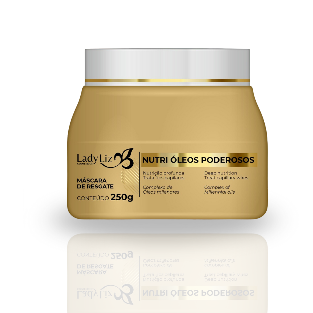 MÁSCARA DE NUTRIÇÃO PREMIUM LADY LIZ - 250G