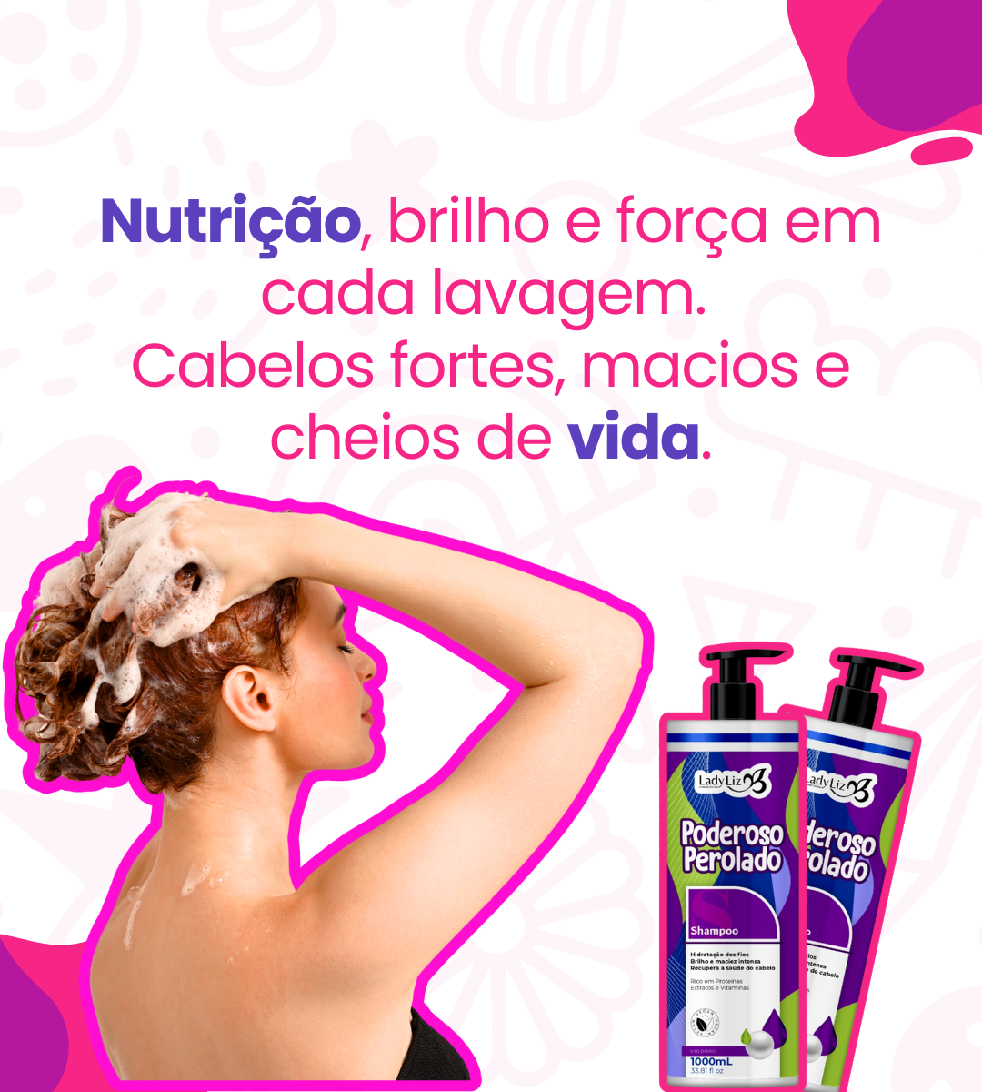 Tok Marine nutrição profunda, brilho que encanta