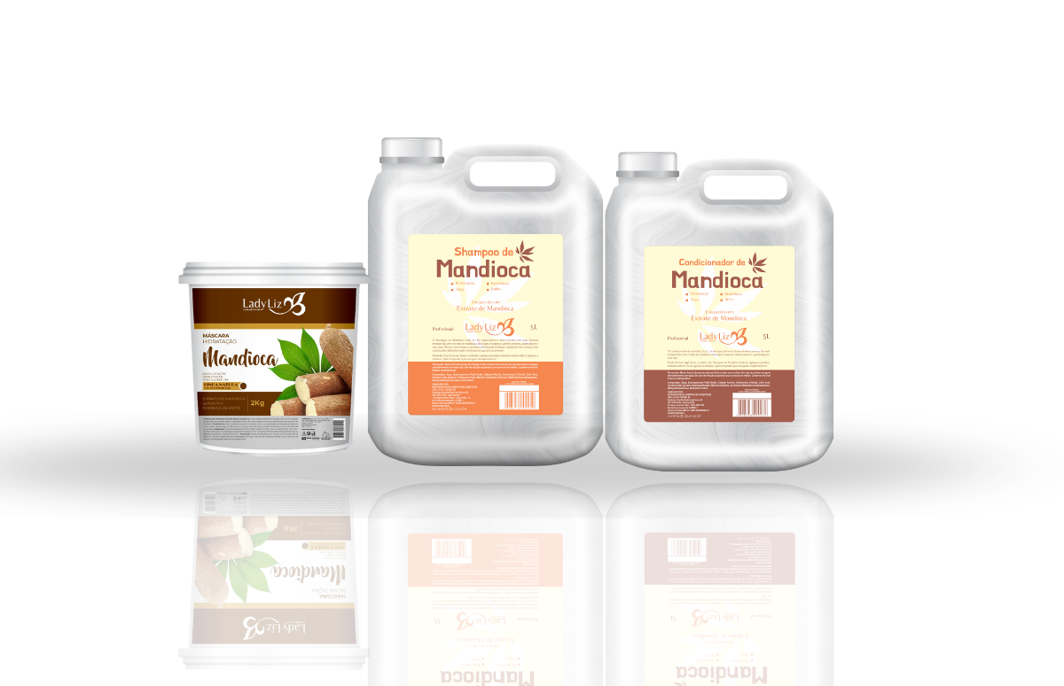 KIT LINHA MANDIOCA LADY LIZ