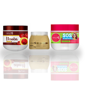 KIT CRONOGRAMA - HIDRATAÇÃO, NUTRIÇÃO E RECONSTRUÇÃO